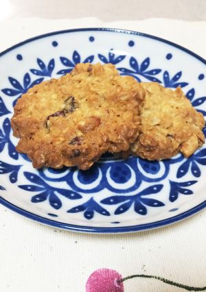 ほどよい甘さの オートミールクッキー-レシピのメイン写真
