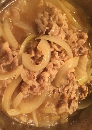 牛丼-レシピのメイン写真