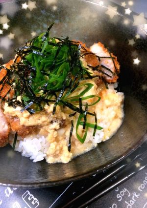 わが家のダシ香るとろとろ〜サクッカツ丼-レシピのメイン写真