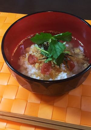 簡単＊絶品！天かすで天茶-レシピのメイン写真