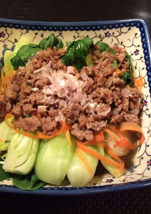 ⭐︎青梗菜のそぼろあんかけ-レシピのメイン写真