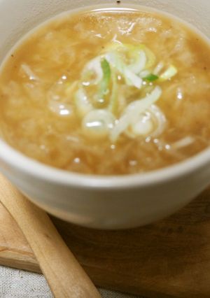 春巻きの皮を使ったとろとろスープ-レシピのメイン写真