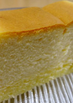 しっとりスフレチーズケーキ-レシピのメイン写真