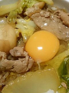 白菜たっぷり☆豚すき丼♪-レシピのメイン写真