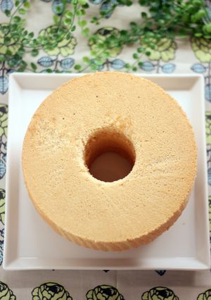 きな粉と米粉のシフォンケーキ-レシピのメイン写真