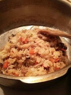 チャーシューと煮汁で!中華おこわ風-レシピのメイン写真