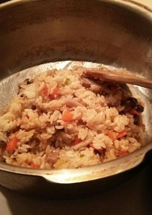 チャーシューと煮汁で！中華おこわ風-レシピのメイン写真