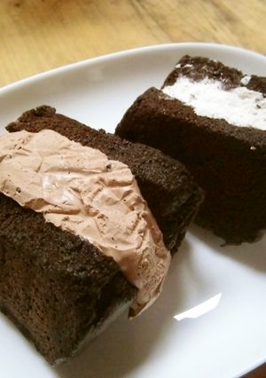 卵白だけでブラックチョコシフォン-レシピのメイン写真