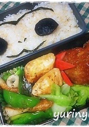 超簡単サルのお弁当-レシピのメイン写真
