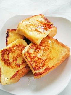 外カリ中ふわ、簡単フレンチトースト!-レシピのメイン写真