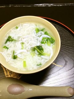 しらす入り七草粥-レシピのメイン写真