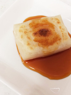 焼き餅onカラメルソース♡-レシピのメイン写真