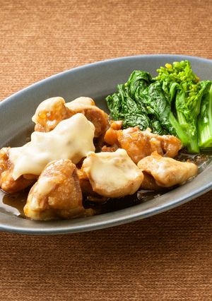 チキンのバルサミコチーズソース・無水調理-レシピのメイン写真