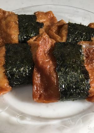 余ったお餅大処分！簡単！いなりもち-レシピのメイン写真
