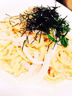 たらことイカの和風パスタ-レシピのメイン写真