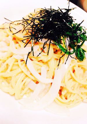 たらことイカの和風パスタ-レシピのメイン写真