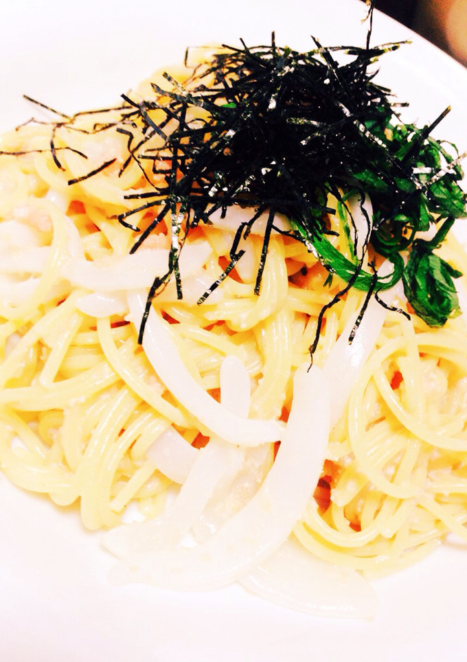 たらことイカの和風パスタ-レシピのメイン写真