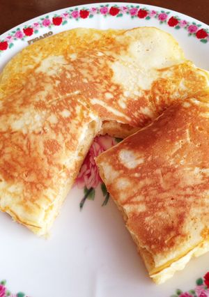 子供と一緒に!モッチーずホットケーキ-レシピのメイン写真