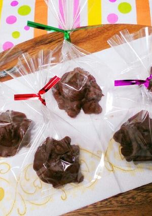 超簡単！くるみチョコ～バレンタインに～-レシピのメイン写真