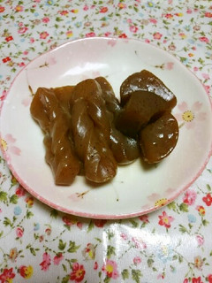 お弁当 作り置きに♪簡単!蒟蒻の含め煮-レシピのメイン写真