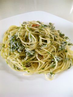 青海苔としらすのパスタ アーリオ・オリオ-レシピのメイン写真