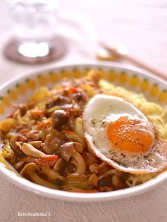 和風カレーあんかけ焼そば-レシピのメイン写真