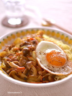 和風カレーあんかけ焼そば-レシピのメイン写真