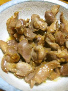 砂肝にんにく炒め-レシピのメイン写真