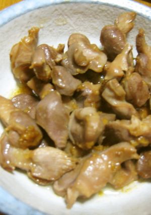 砂肝にんにく炒め-レシピのメイン写真