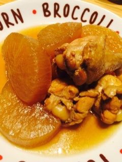 簡単美味しい♪大根と鶏肉の煮物♡-レシピのメイン写真