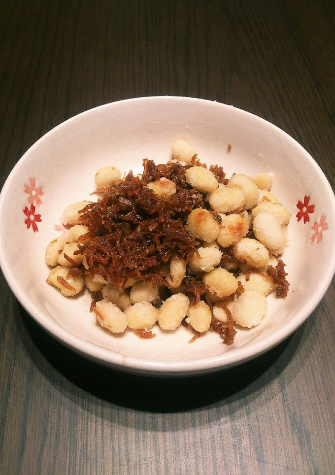 しらすのくぎ煮(佃煮)とカリカリ大豆和え-レシピのメイン写真