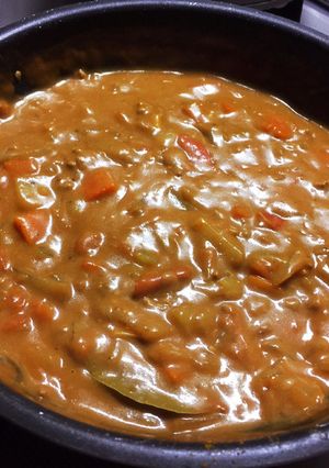 フライパン*お一人様カレー*時短-レシピのメイン写真