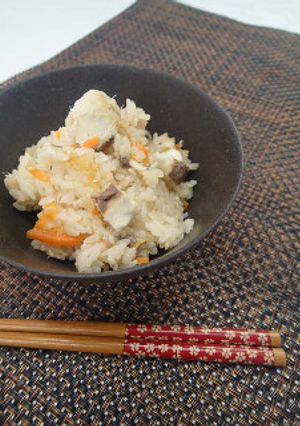 漁師さん風☆サワラの炊き込みご飯-レシピのメイン写真