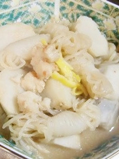 おせちの残りリメイク有頭エビと里芋の煮物-レシピのメイン写真