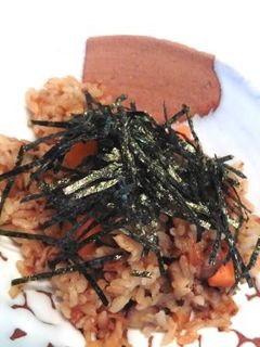 中華風炊き込み味噌おこわ-レシピのメイン写真