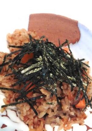 中華風炊き込み味噌おこわ-レシピのメイン写真