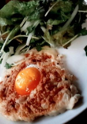 明太玉ねぎエッグインクラウド-レシピのメイン写真