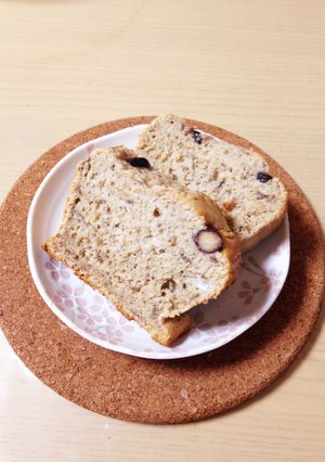 バター、オイル不使用！黒豆消費ケーキ-レシピのメイン写真