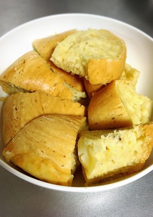 炊飯器バナナケーキ 粉ミルク消費-レシピのメイン写真