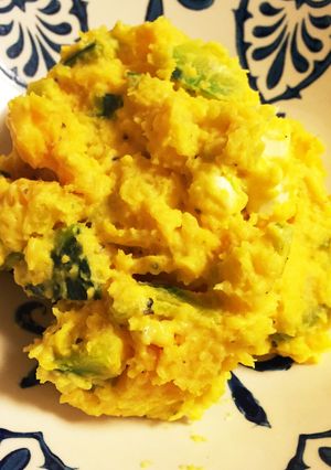 簡単♩かぼちゃとクリームチーズのサラダ♩-レシピのメイン写真