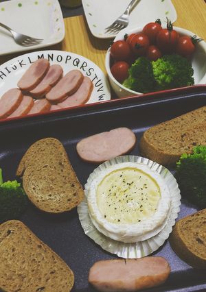 ホットプレートで簡単チーズフォンデュ☆★-レシピのメイン写真