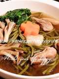 濃い抹茶そばde☆年越し蕎麦