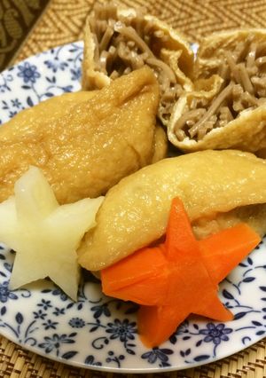 簡単ヘルシー！そば稲荷寿司♪-レシピのメイン写真