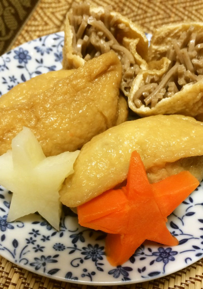 簡単ヘルシー！そば稲荷寿司♪-レシピのメイン写真