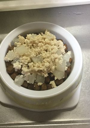 犬ご飯 ☆簡単鶏そぼろ☆-レシピのメイン写真