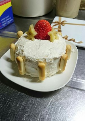 離乳食 X'masケーキ-レシピのメイン写真
