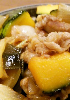 豚カボチャ♪-レシピのメイン写真