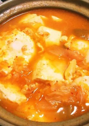 簡単☆辛豆腐チゲ☆-レシピのメイン写真