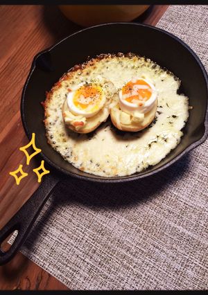 おもてなしに☻ポテトde半熟卵グラタン☻-レシピのメイン写真