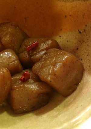 時短で味しみ☆ピリ辛こんにゃく(子供用も-レシピのメイン写真